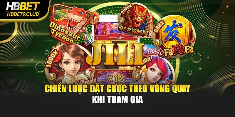Chiến lược đặt cược theo vòng quay khi tham gia