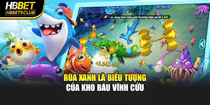 Rùa Xanh là biểu tượng của kho báu vĩnh cửu